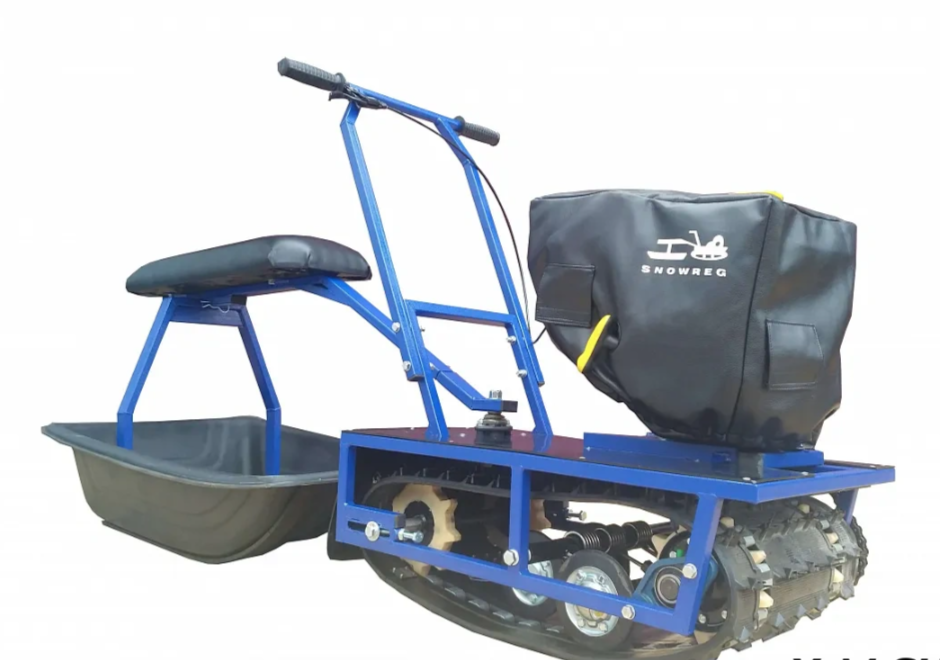 Мини-мотобуксировщик Альбатрос-М с фарой в Сыктывкаре