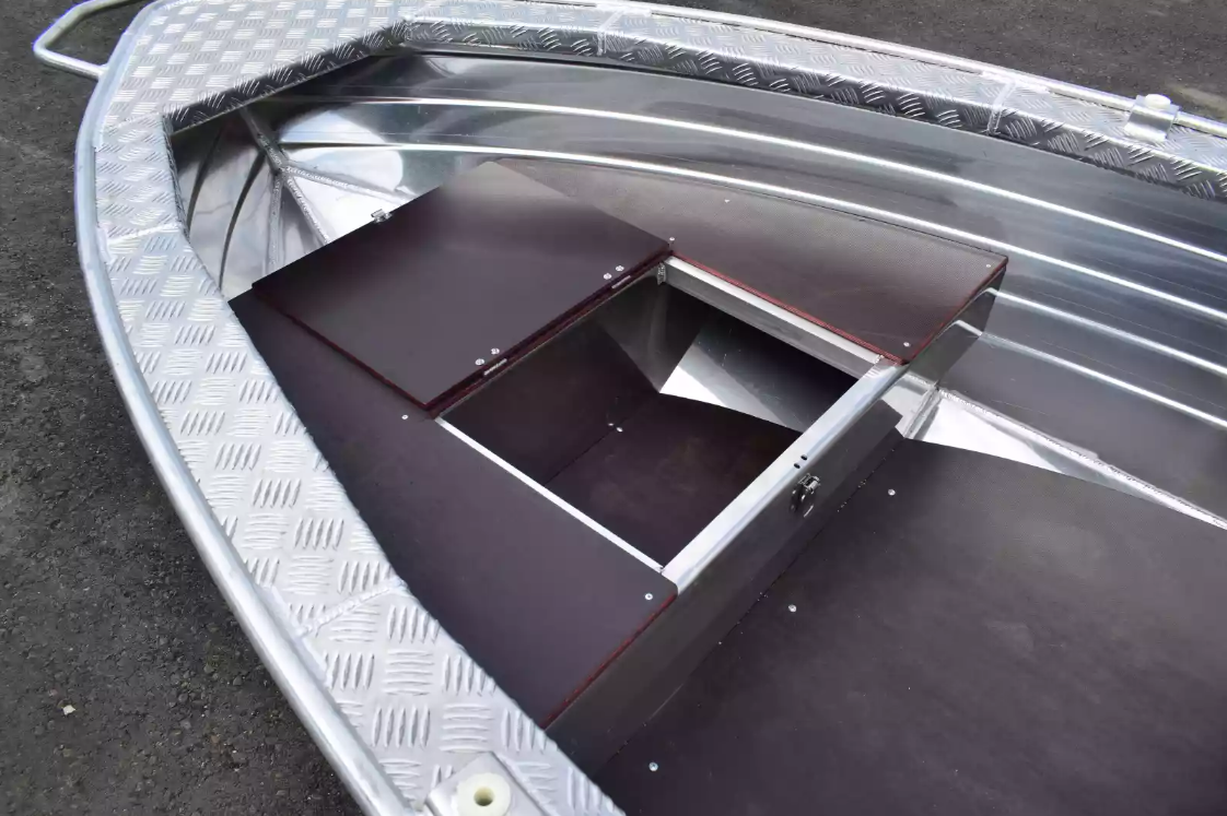 Алюминиевая лодка Wyatboat-390Р Увеличенный борт в Сыктывкаре