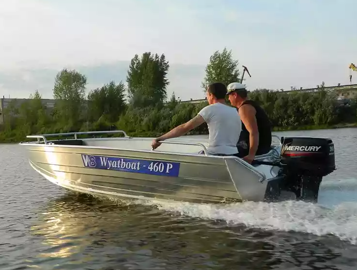 Алюминиевая лодка Wyatboat-460 P в Сыктывкаре