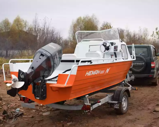 Алюминиевый катер Неман-500 (каютный) в Сыктывкаре