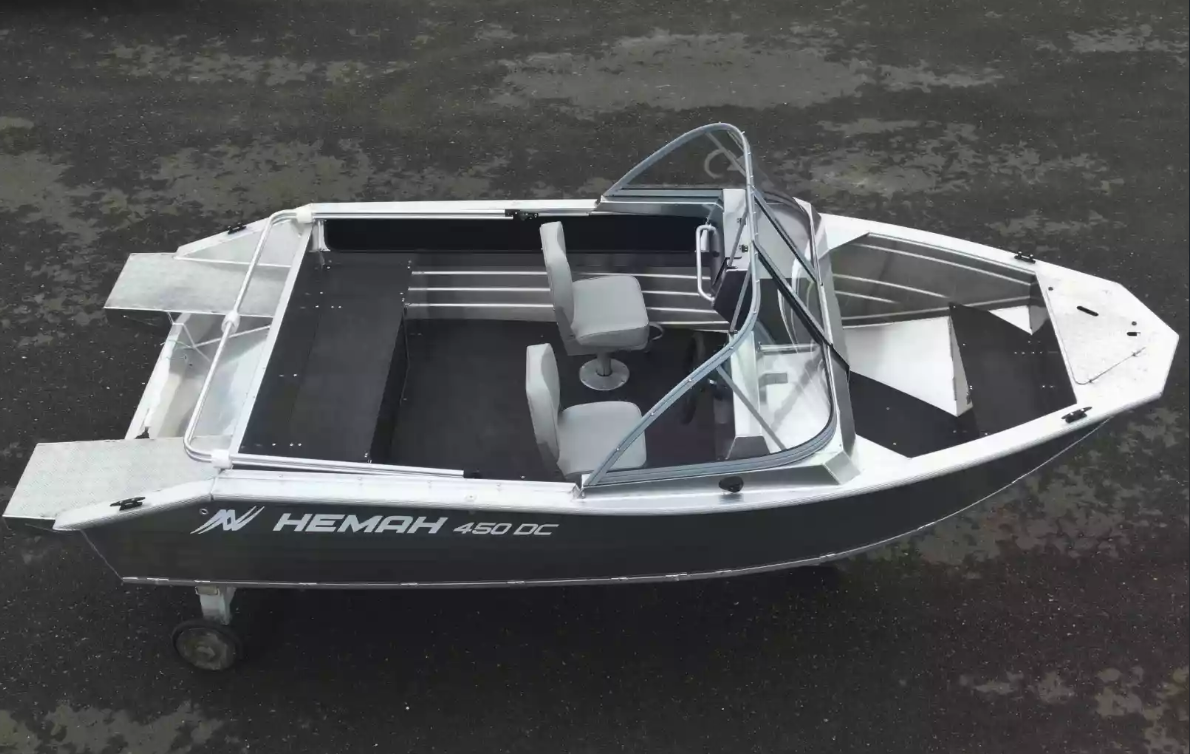 Алюминиевый катер Неман-450 DC NEW без покраски в Сыктывкаре