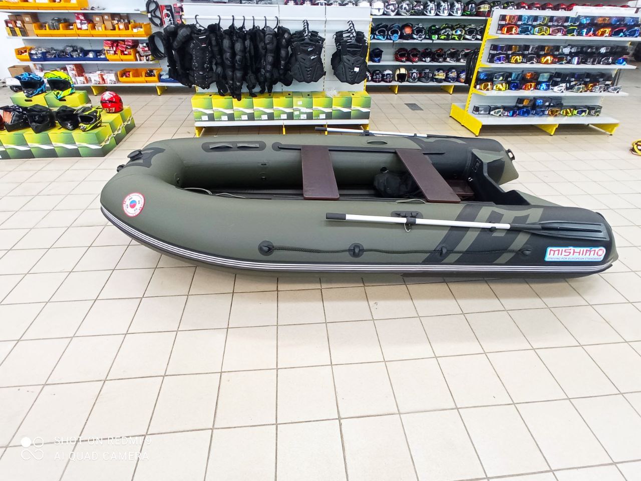 Лодка MISHIMO RIVER JET 390 под водомет в Сыктывкаре