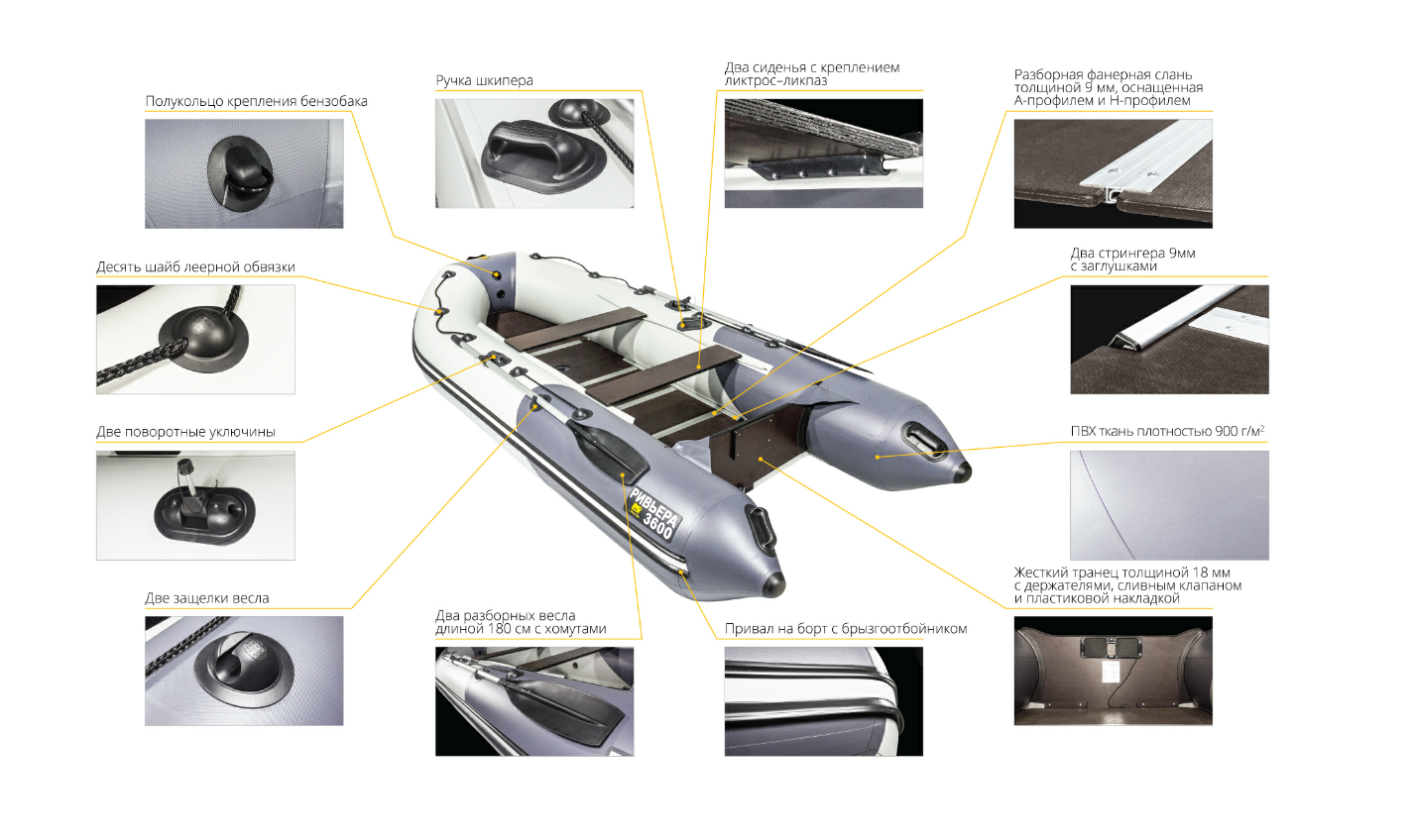 Лодка Ривьера Компакт 2900 СК в Сыктывкаре