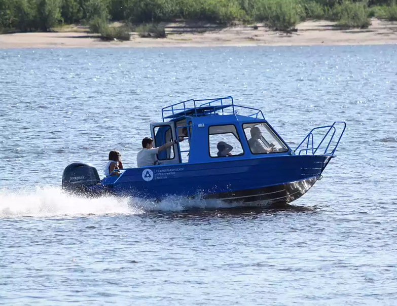 Алюминиевый катер Неман-500 (закрытая рубка) в Сыктывкаре
