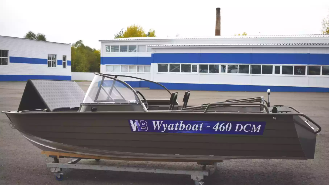 Алюминиевый катер Wyatboat-460 DCM в Сыктывкаре