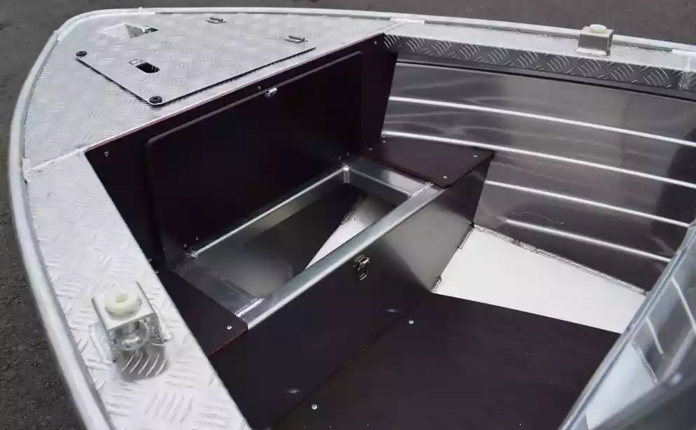 Алюминиевая лодка Wyatboat-390 DCM Увеличенный борт в Сыктывкаре