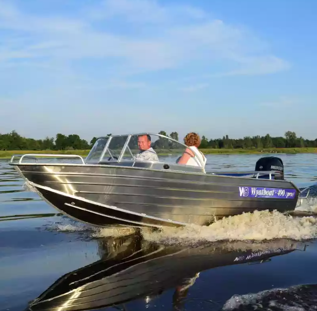 Алюминиевый катер Wyatboat-490 Pro в Сыктывкаре