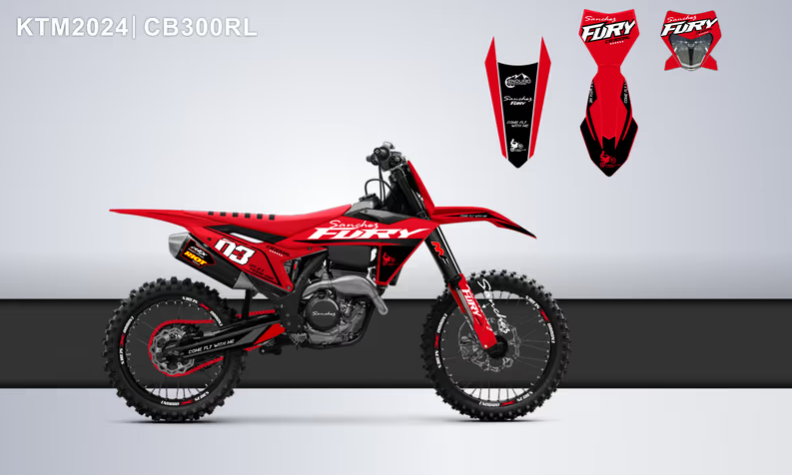 Кроссовый мотоцикл Sanchez Fury CB300RL в Сыктывкаре