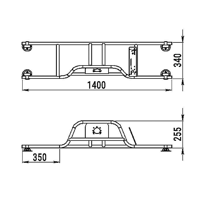 Стойка рулевая с бортовым креплением малая в Сыктывкаре