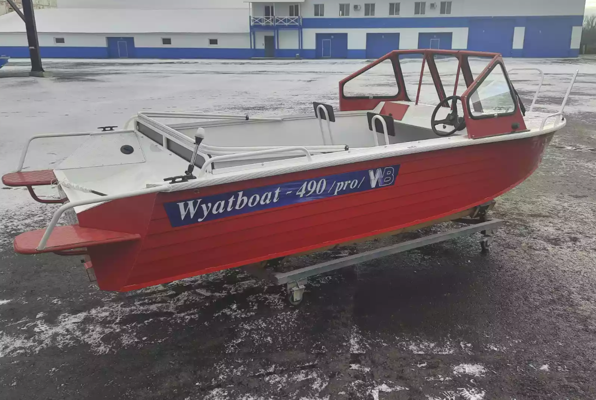 Алюминиевый катер Wyatboat-490 DCM Pro в Сыктывкаре