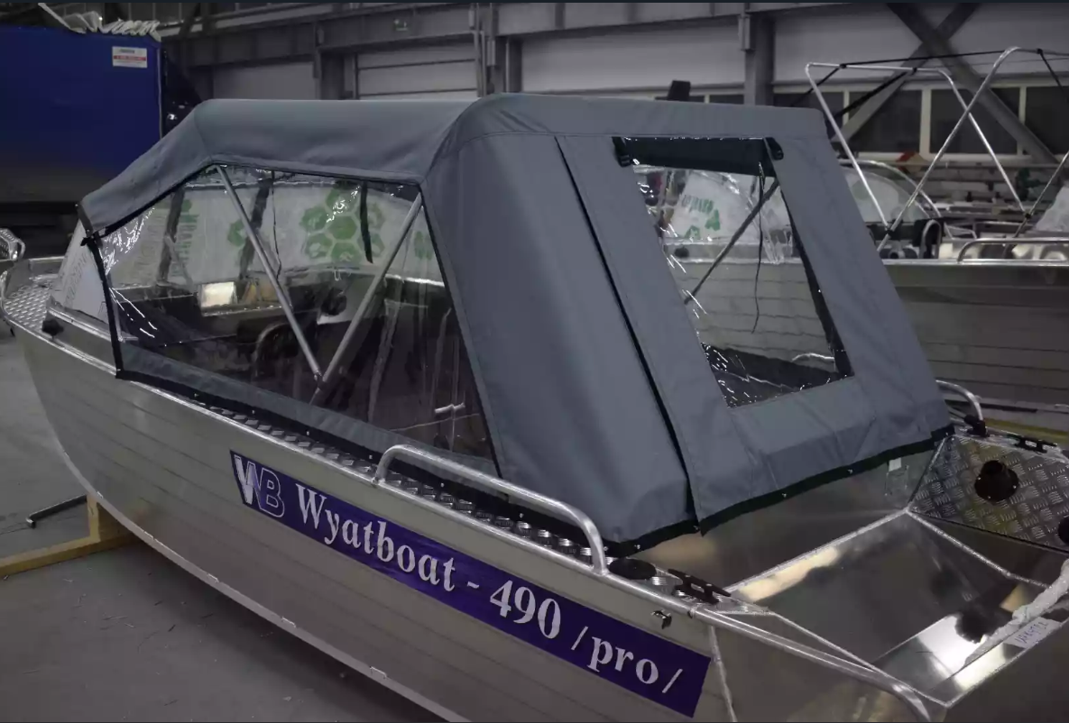 Алюминиевый катер Wyatboat-490 Pro в Сыктывкаре
