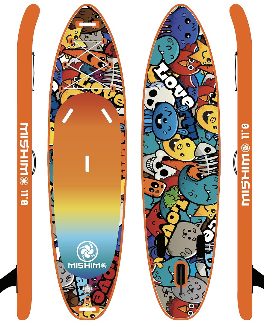 SUP (САП) Доска MISHIMO CRAZY-LINE 10.6’ (325см) в Сыктывкаре