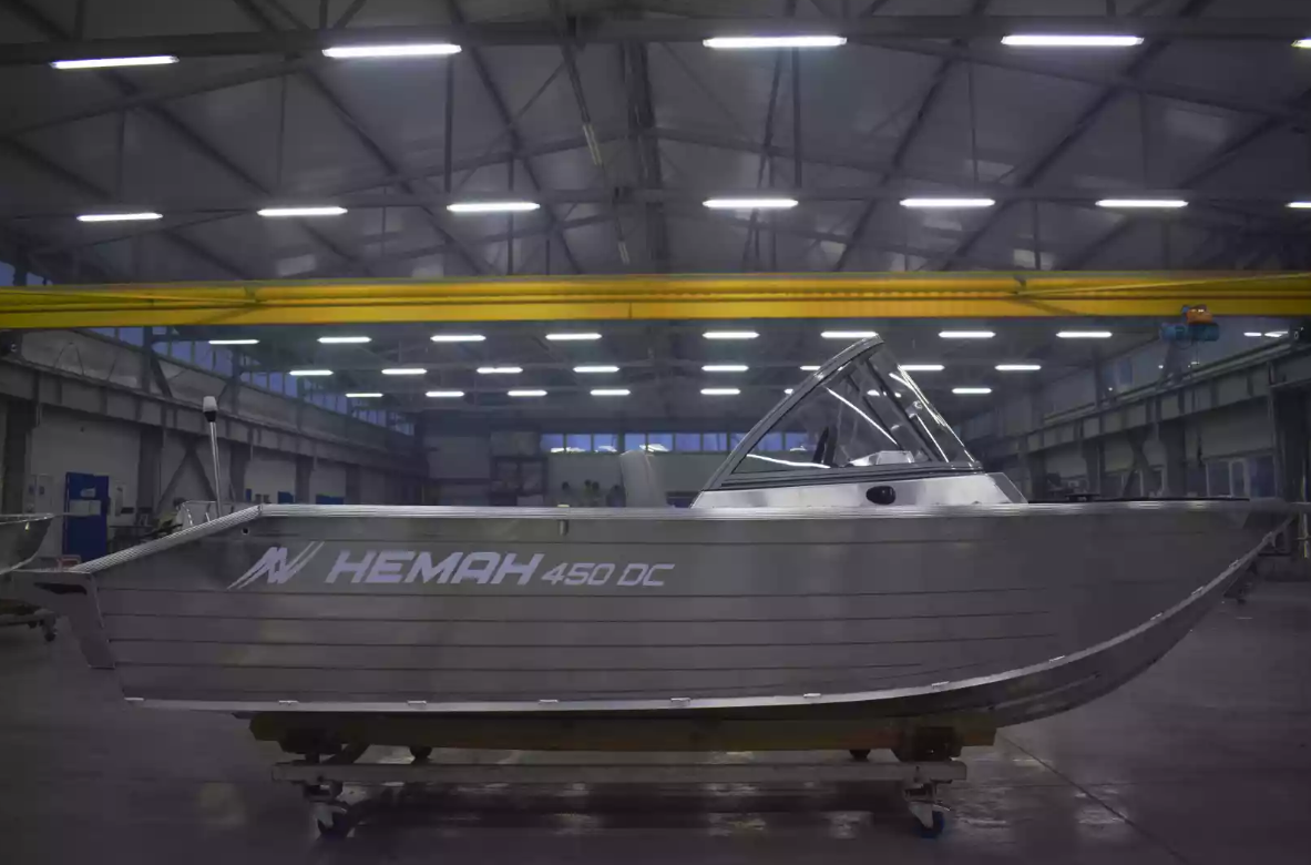 Алюминиевый катер Неман-450 DC NEW без покраски в Сыктывкаре