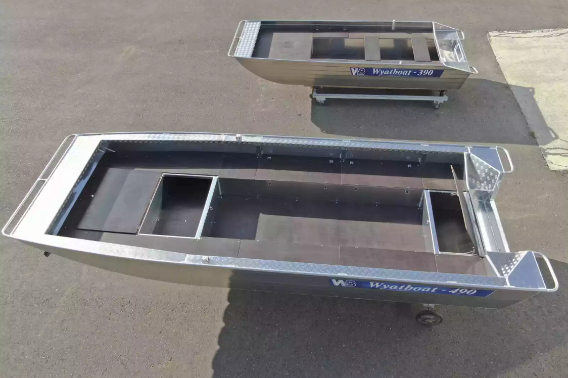 Алюминиевая лодка Wyatboat-490 Jonboat в Сыктывкаре