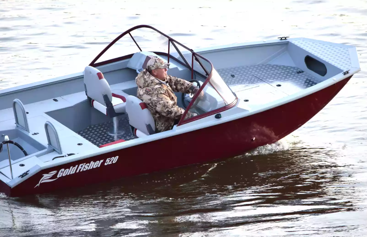 Алюминиевый катер Gold Fisher 520 DCM FISH в Сыктывкаре