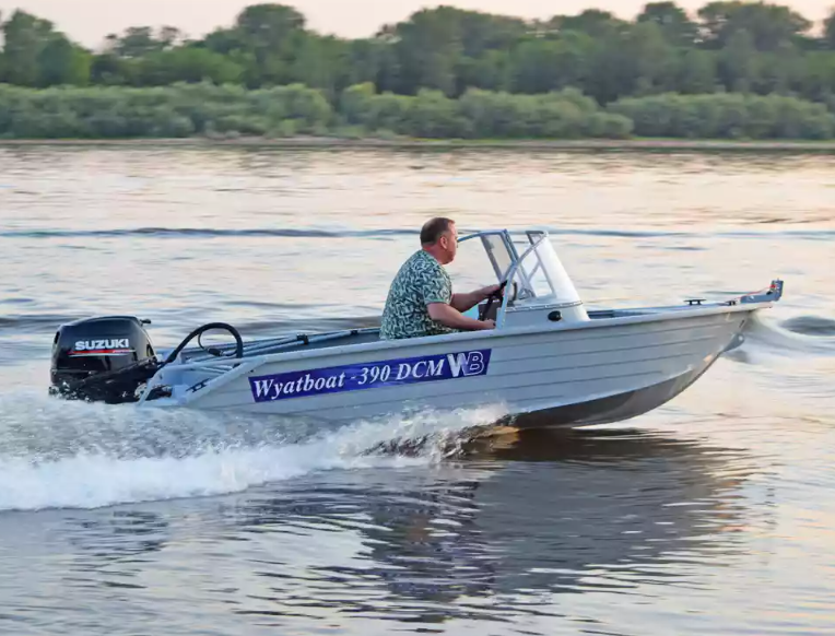 Алюминиевый катер Wyatboat-390 DCM в Сыктывкаре