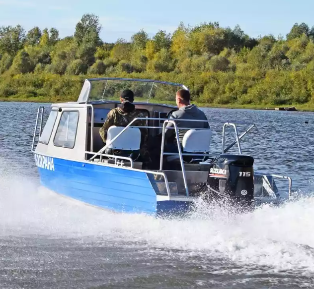 Алюминиевый катер Неман 550 с каютой в Сыктывкаре