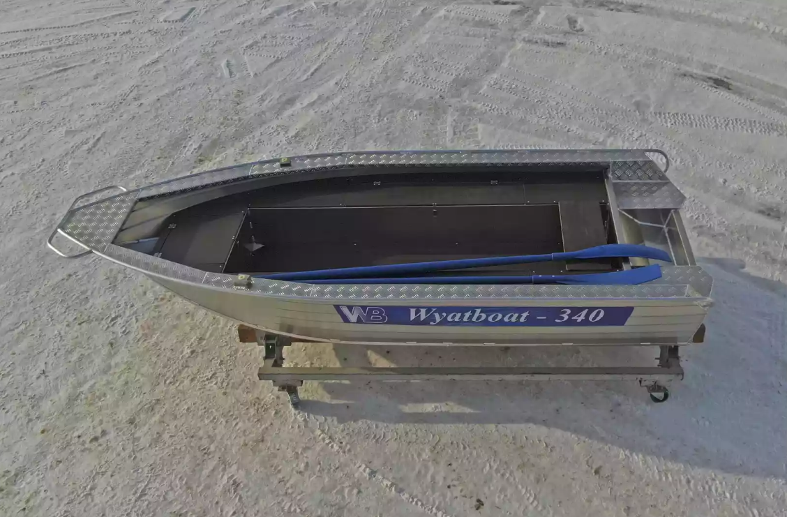 Алюминиевая лодка Wyatboat-340 РМ в Сыктывкаре