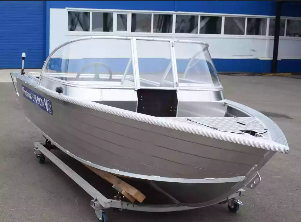 Алюминиевая лодка Wyatboat-390 DCM Увеличенный борт в Сыктывкаре