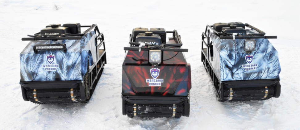 Мотобуксировщик Irondog (Железная собака) M600 20  Камуфляж Охотник в Сыктывкаре