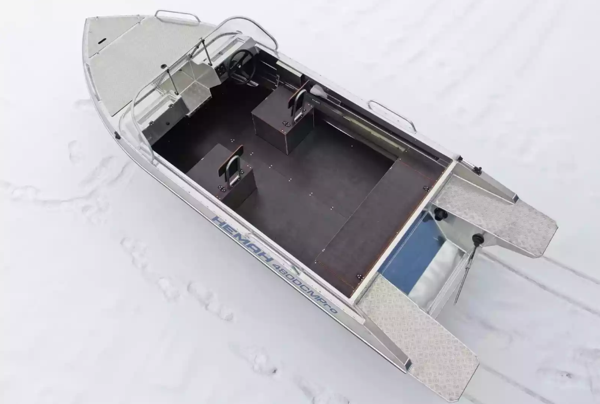 Алюминиевый катер Neman-480 DCM PRO в Сыктывкаре