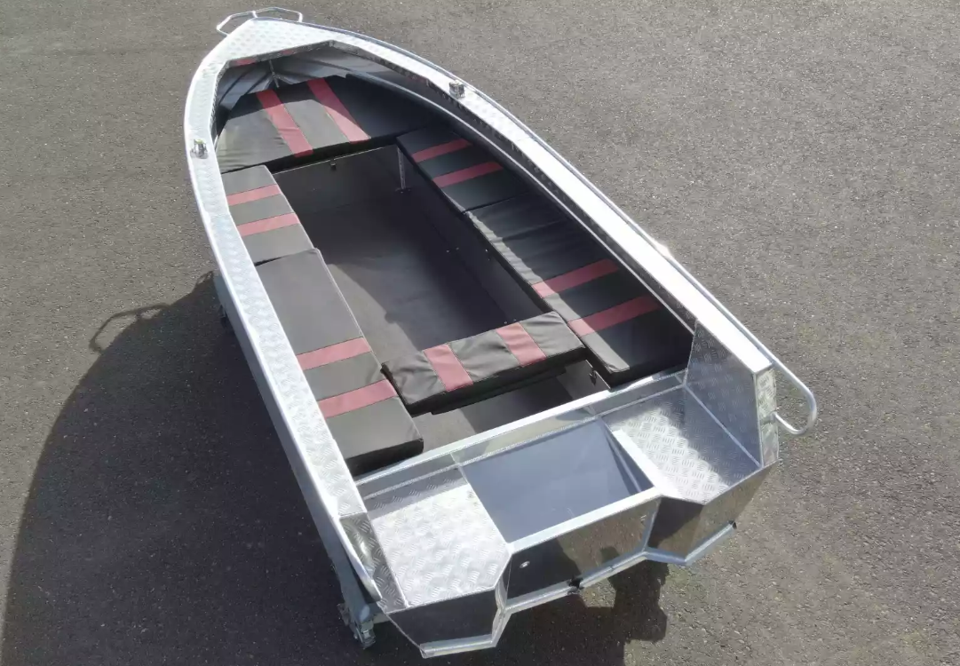 Алюминиевая лодка Wyatboat-390РМ увеличенный борт в Сыктывкаре