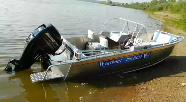 Алюминиевый катер Wyatboat-490 DCM в Сыктывкаре