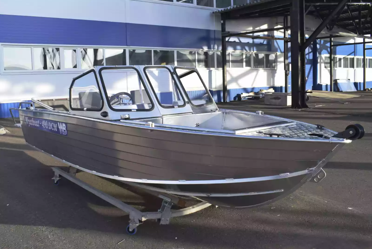 Алюминиевый катер Wyatboat-490 DCM Pro в Сыктывкаре