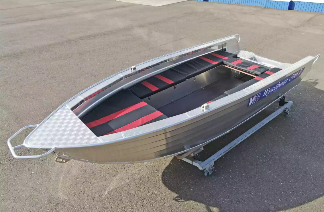 Алюминиевая лодка Wyatboat-390РМ увеличенный борт в Сыктывкаре