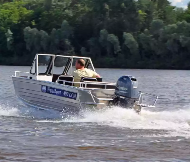 Алюминиевый катер Wyatboat-490 DCM Pro в Сыктывкаре