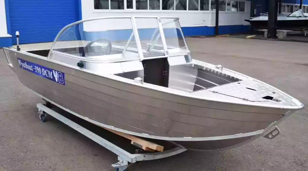 Алюминиевая лодка Wyatboat-390 DCM Увеличенный борт в Сыктывкаре