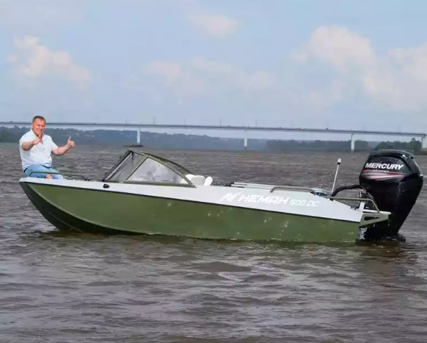 Алюминиевый катер Неман 500 DC водомёт в Сыктывкаре