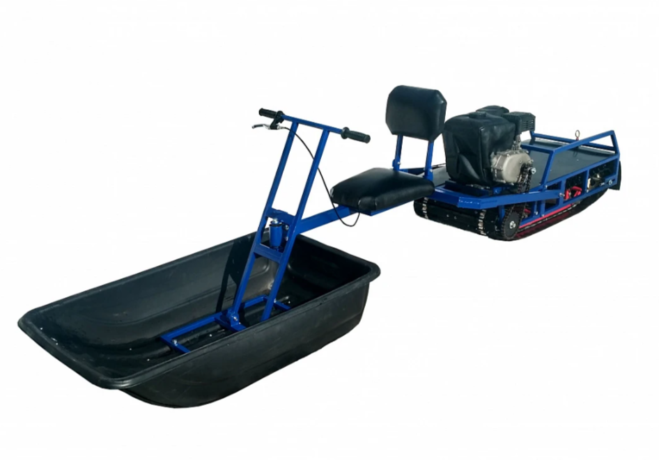 Мотобуксировщик толкач Альбатрос-XL8 с модулем. С фарой, склизы в Сыктывкаре