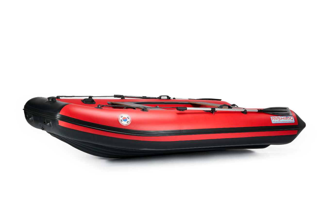 КОМПЛЕКТ ЛОДКА MISHIMO RAPID 380 PRO+ ЛОДОЧНЫЙ МОТОР MARLIN MP 9.9 (20) AMHS PROLINE FORCE в Сыктывкаре