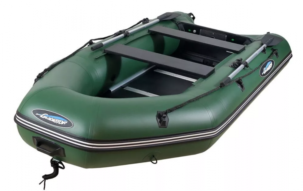 МОТОРНО-ГРЕБНАЯ ЛОДКА ПВХ GLADIATOR A 320 ТК С ФАНЕРНЫМ ПОЛОМ в Сыктывкаре