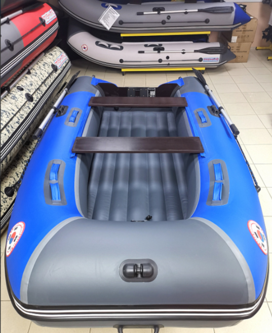 КОМПЛЕКТ Лодка MISHIMO PRO 350 + ЛОДОЧНЫЙ МОТОР MARLIN MP 9.9 (20) AMHS PRO в Сыктывкаре