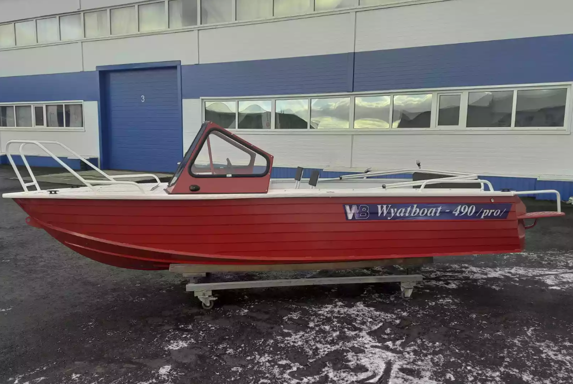 Алюминиевый катер Wyatboat-490 DCM Pro в Сыктывкаре