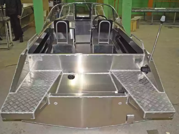 Алюминиевый катер Неман-500 DC (без покраски) в Сыктывкаре