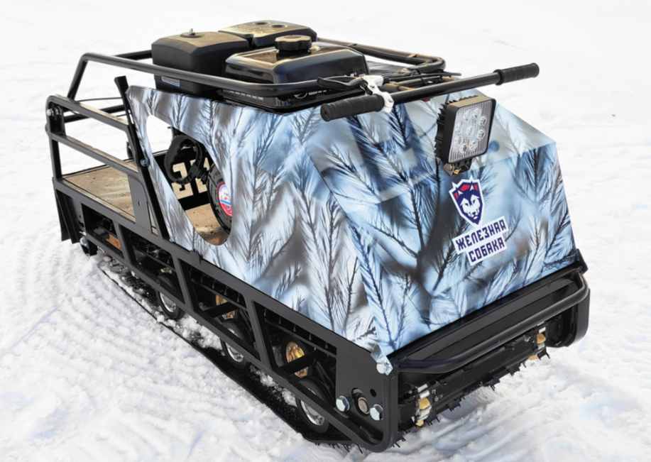 Мотобуксировщик Irondog (Железная собака) M600 20  Камуфляж Охотник в Сыктывкаре