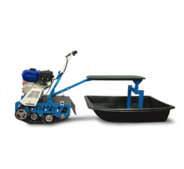 Мотобуксировщик НЕВА МС-1К с санями и сиденьем в Сыктывкаре