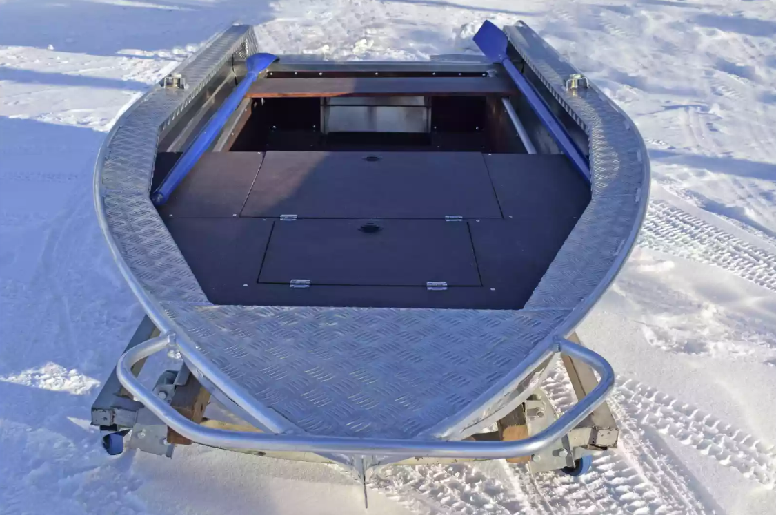 Алюминиевая лодка Wyatboat-370 Р FISH в Сыктывкаре