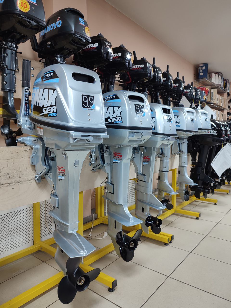 Лодочный мотор PROMAX SP5FHS (внешний бак 12 л) в Сыктывкаре