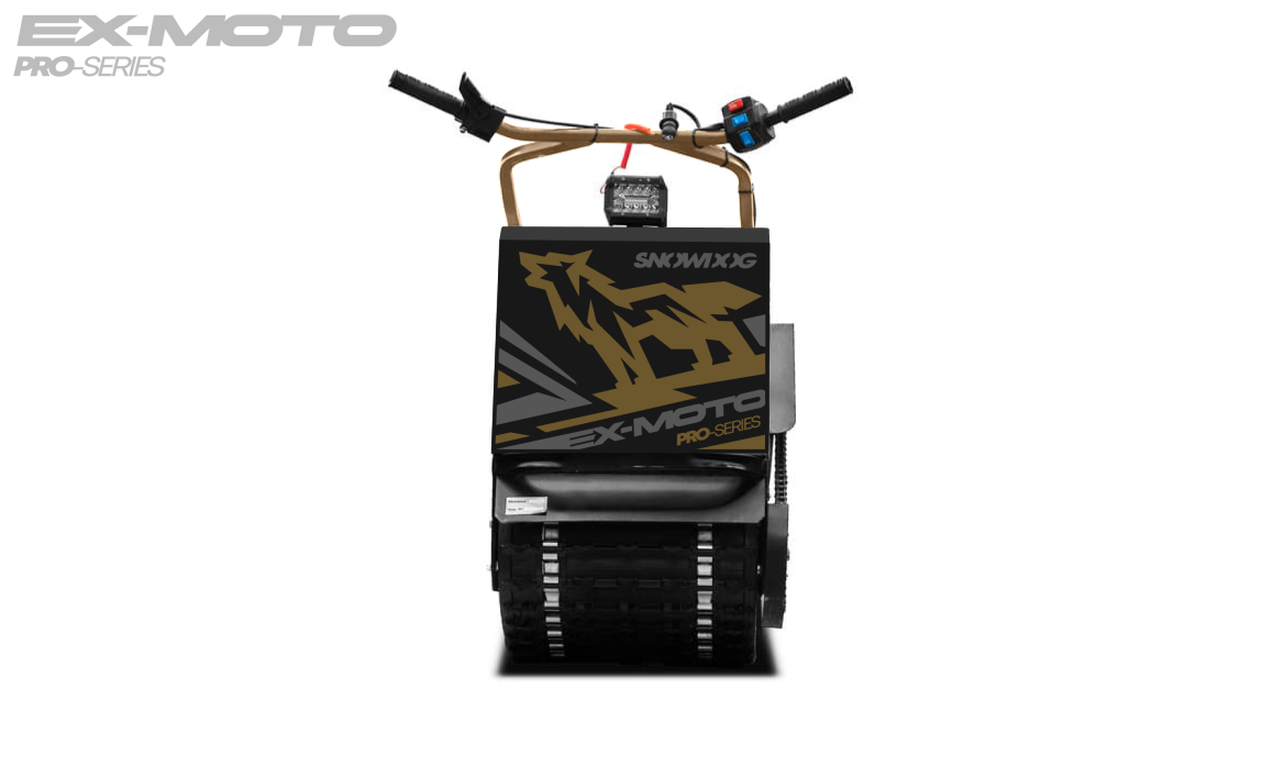 Мотобуксировщик EX-MOTO SNOWDOG S380 8л.с. в Сыктывкаре