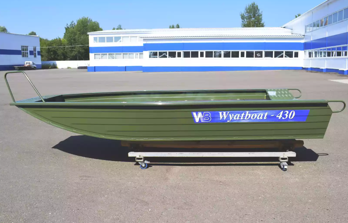 Алюминиевая лодка  Wyatboat-430 Master Fish в Сыктывкаре