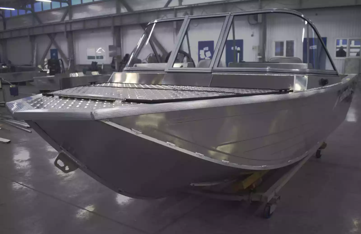 Алюминиевый катер Неман-450 DC NEW без покраски в Сыктывкаре