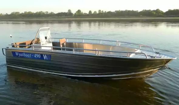 Алюминиевый катер Wyatboat-490 C в Сыктывкаре