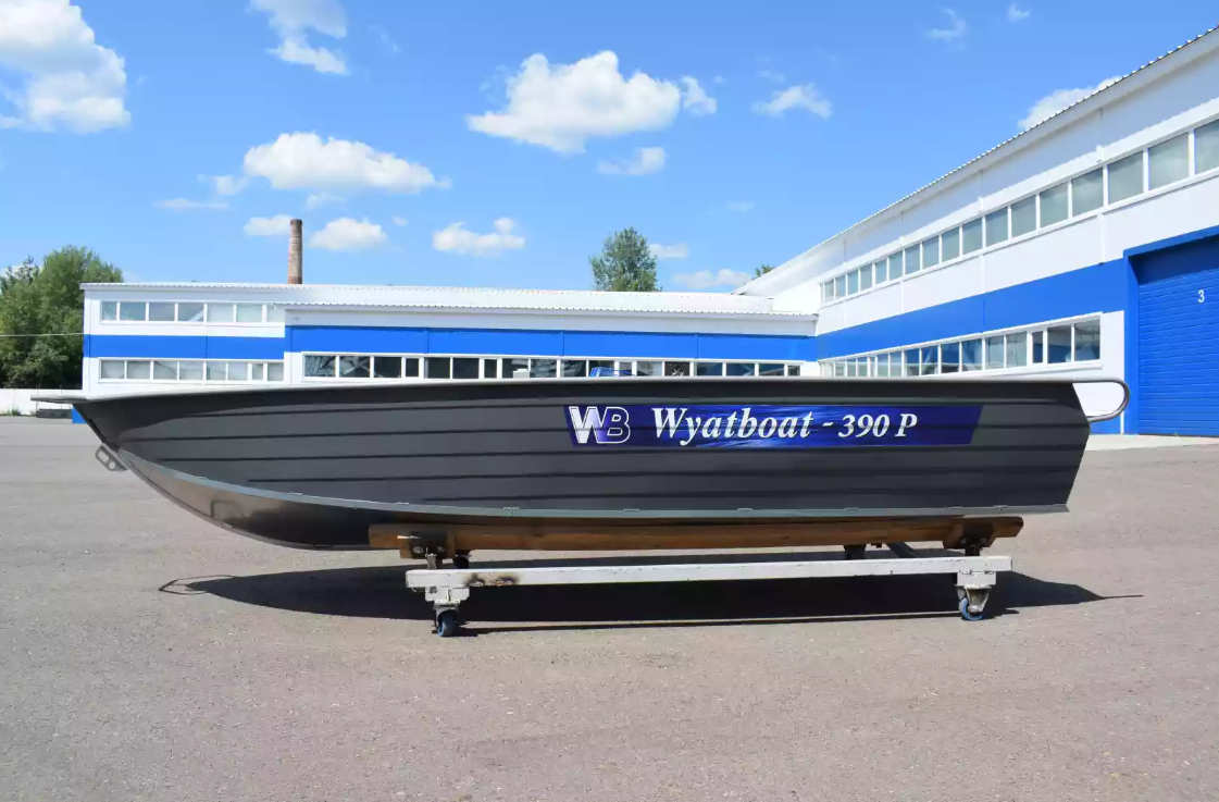 Алюминиевая лодка Wyatboat-390Р Fish в Сыктывкаре