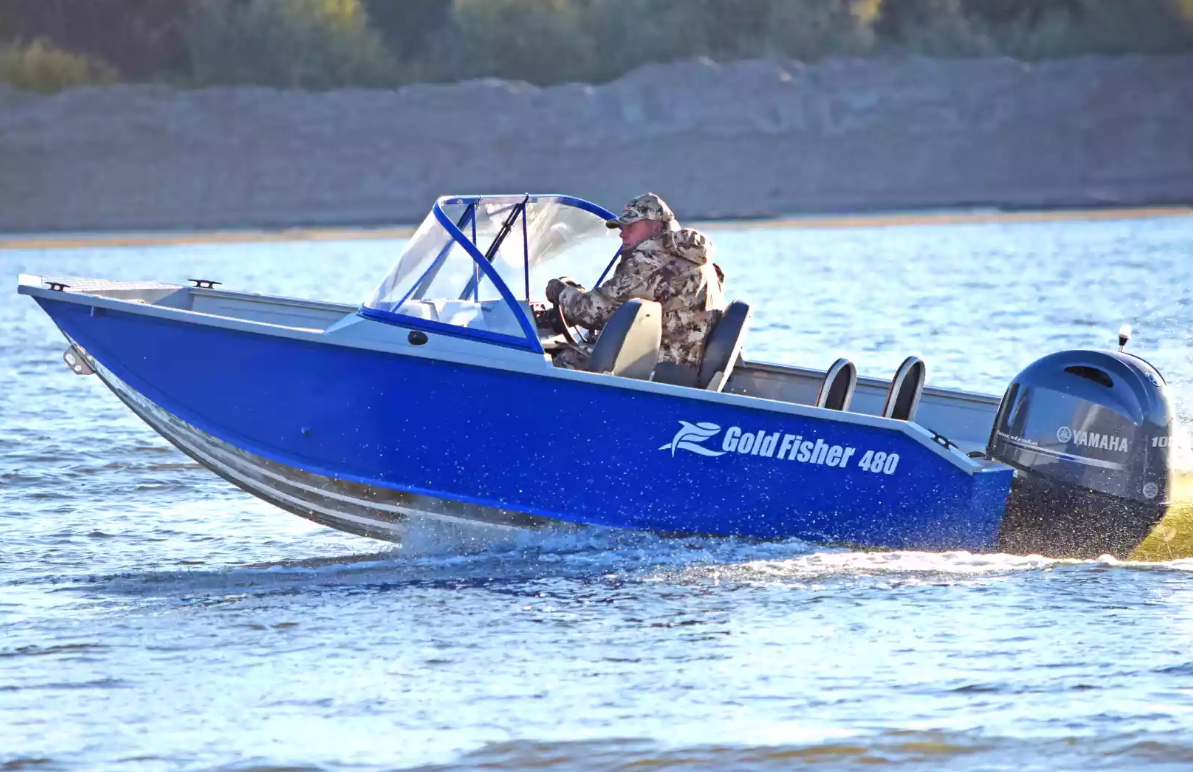 Алюминиевый катер Gold Fisher 480 DCM FISH в Сыктывкаре