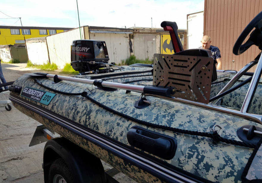 НАДУВНАЯ ЛОДКА GLADIATOR C370AL в Сыктывкаре