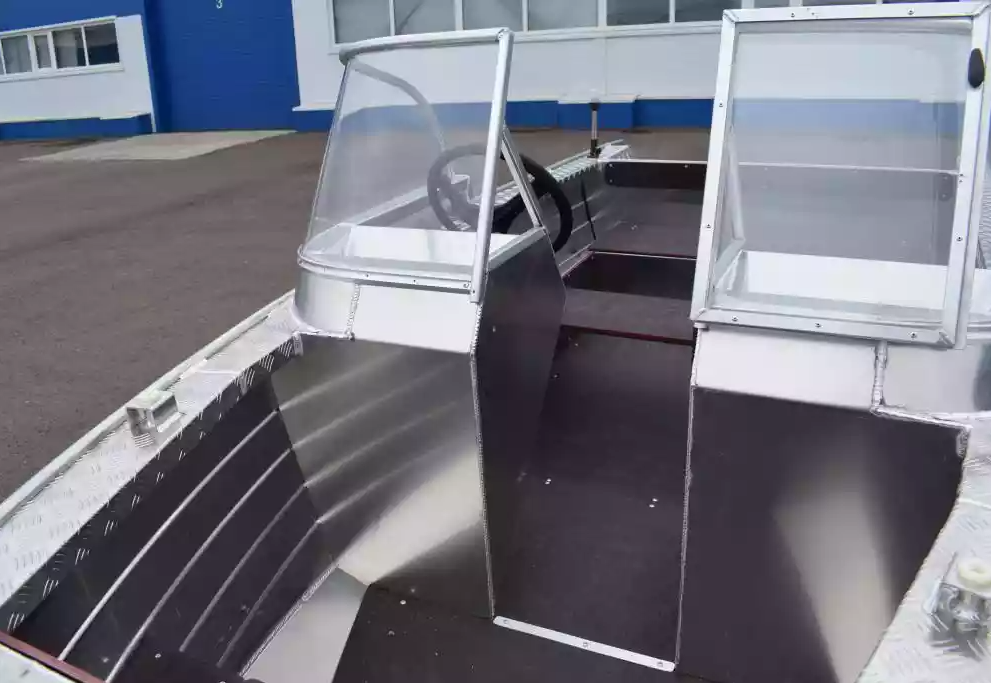 Алюминиевая лодка Wyatboat-390 DCM Увеличенный борт в Сыктывкаре